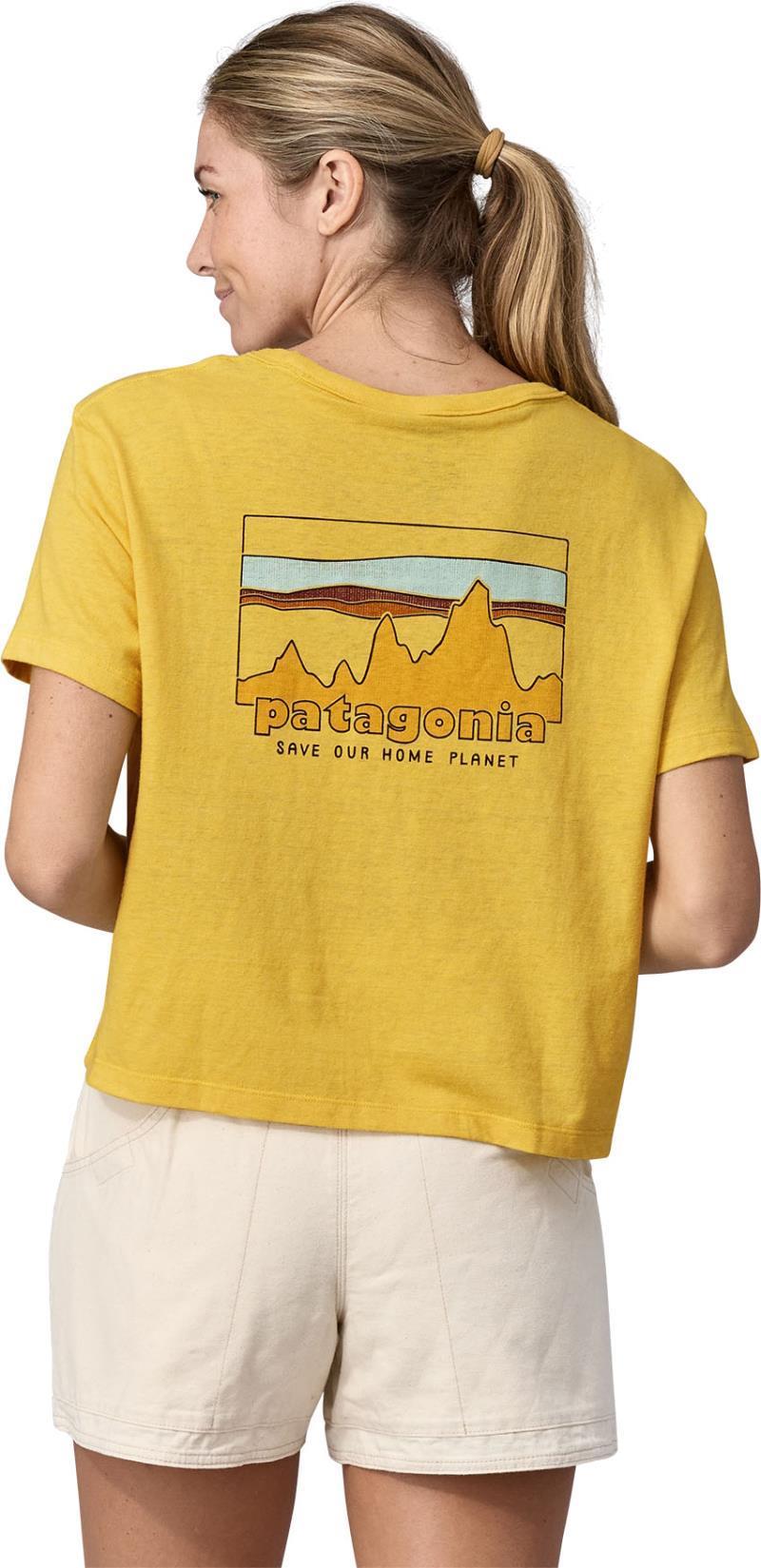 73 Skyline Easy-Cut Responsibili-Tee - Womens - Milled Yellow 4