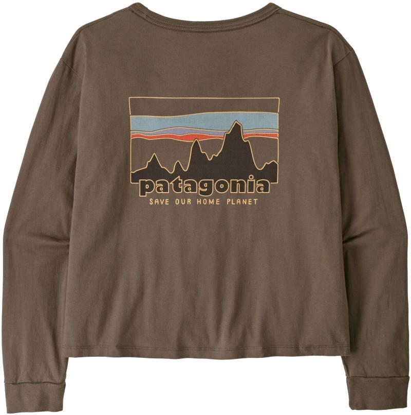 `73 Skyline Easy Cut Organic LS T-Shirt - Womens - marlow brown 1
