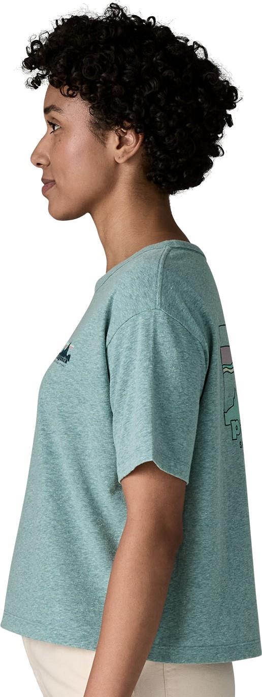 73 Skyline Easy Cut Responsibili-Tee SS - Womens - blue sage 1