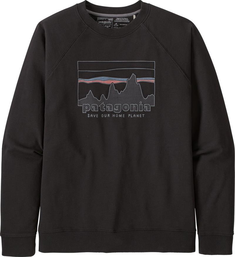73 Skyline Organic Crew Sweatshirt - Mens - black 1