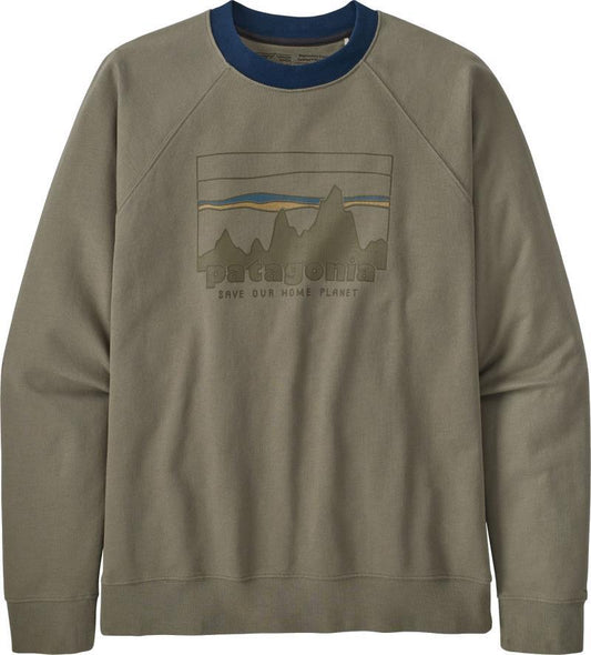 73 Skyline Organic Crew Sweatshirt - Mens - garden green 1