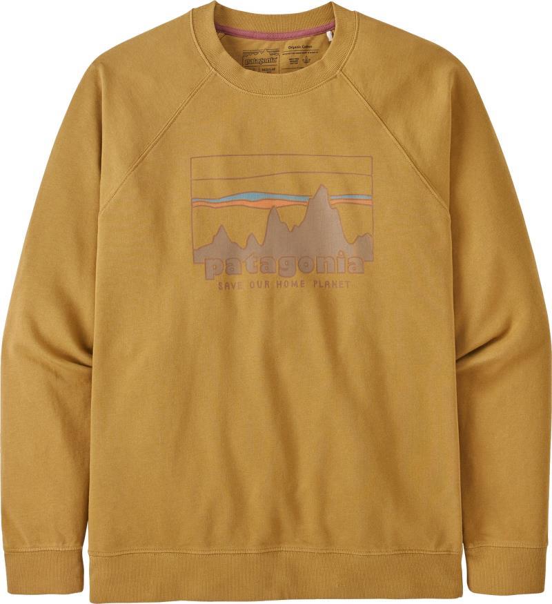73 Skyline Organic Crew Sweatshirt - Mens - oaks brown 1