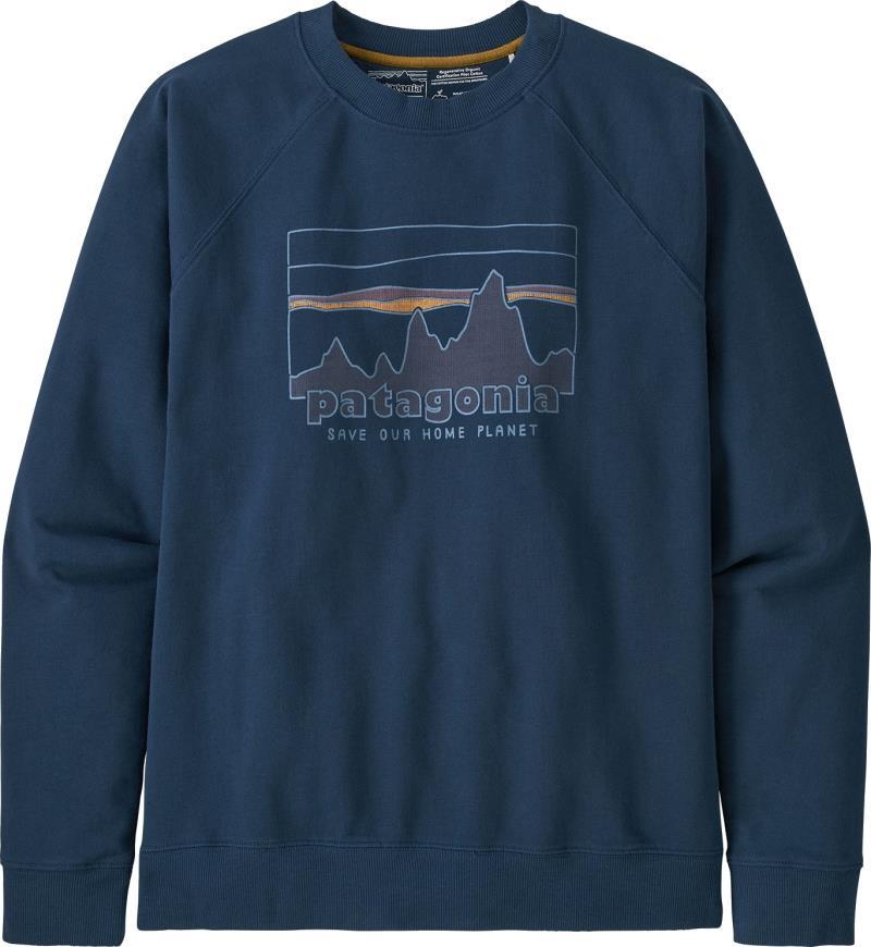73 Skyline Organic Crew Sweatshirt - Mens - tidepool blue 1