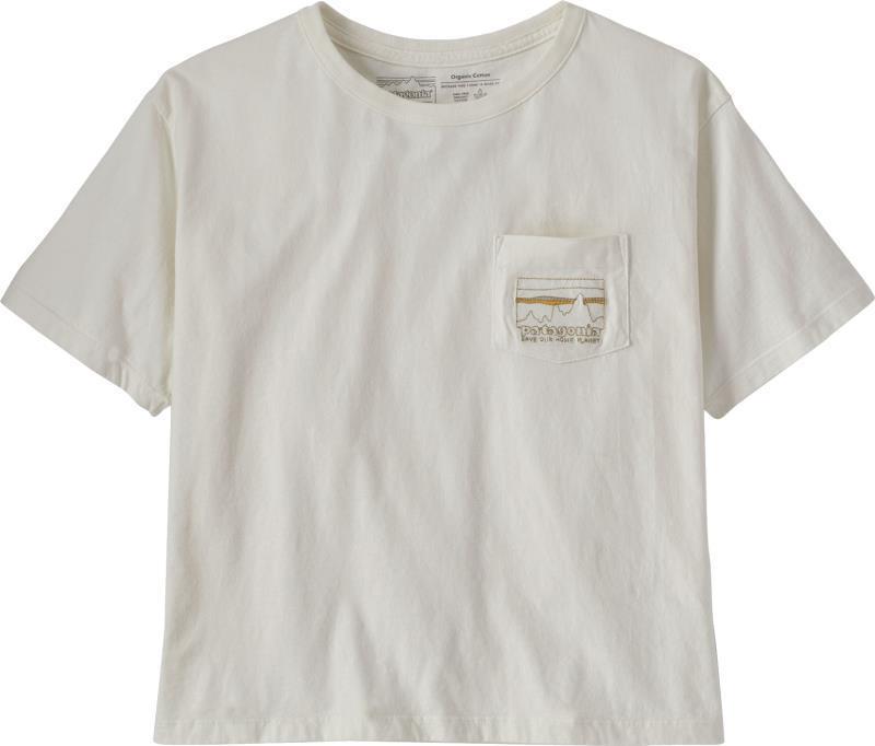 73 Skyline Organic Easy Cut Pocket Tee - Womens - birch white 1