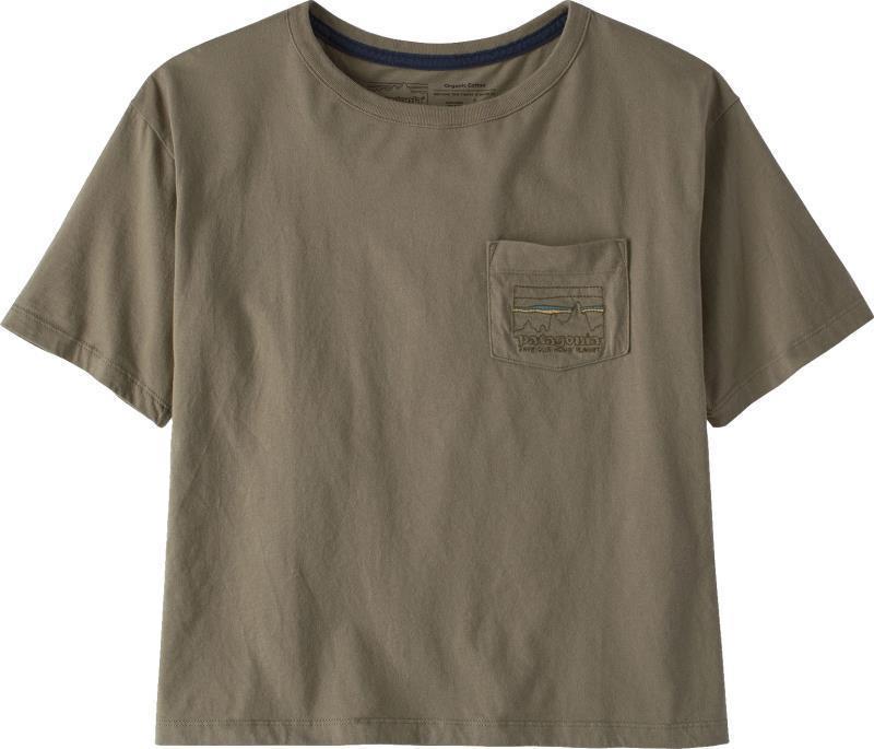 73 Skyline Organic Easy Cut Pocket Tee - Womens - garden green 1