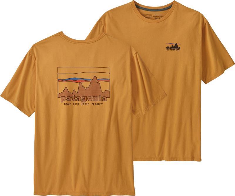 `73 Skyline Organic SS T-Shirt - Mens - dried mango 1