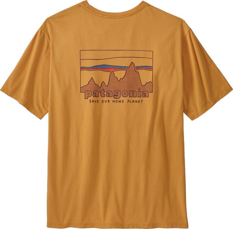 `73 Skyline Organic SS T-Shirt - Mens - dried mango 1