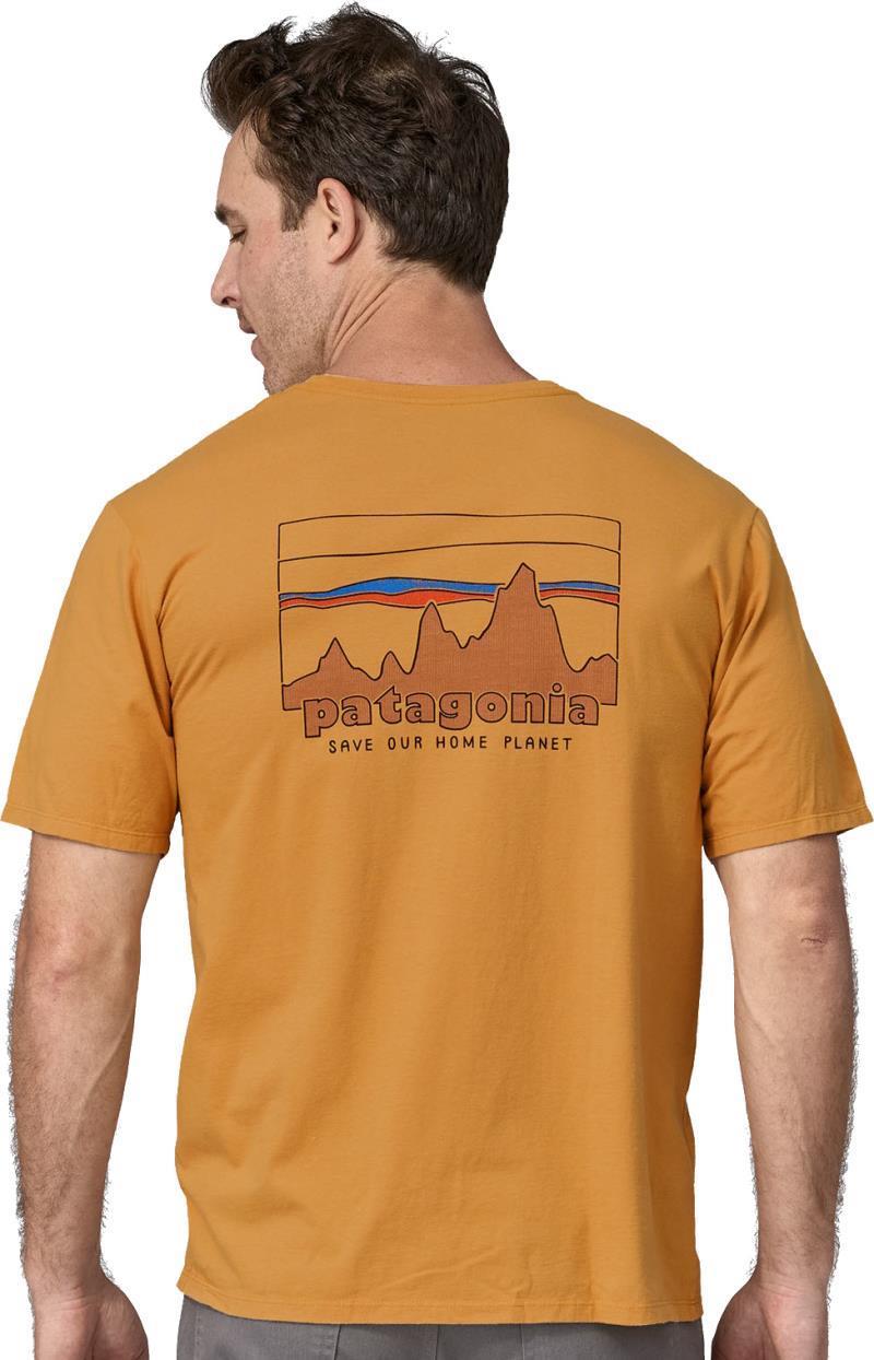 `73 Skyline Organic SS T-Shirt - Mens - dried mango 1