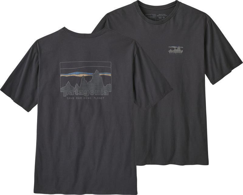 `73 Skyline Organic SS T-Shirt - Mens - ink black 1