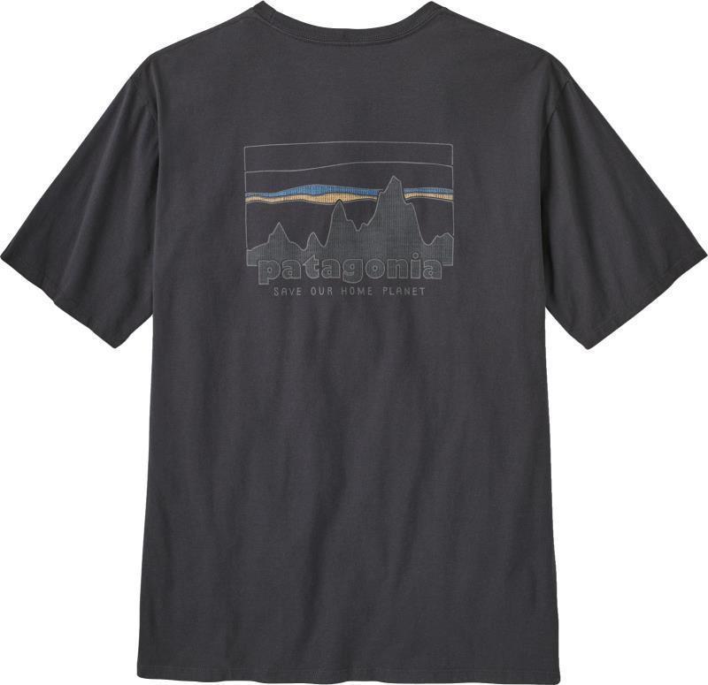 `73 Skyline Organic SS T-Shirt - Mens - ink black 1