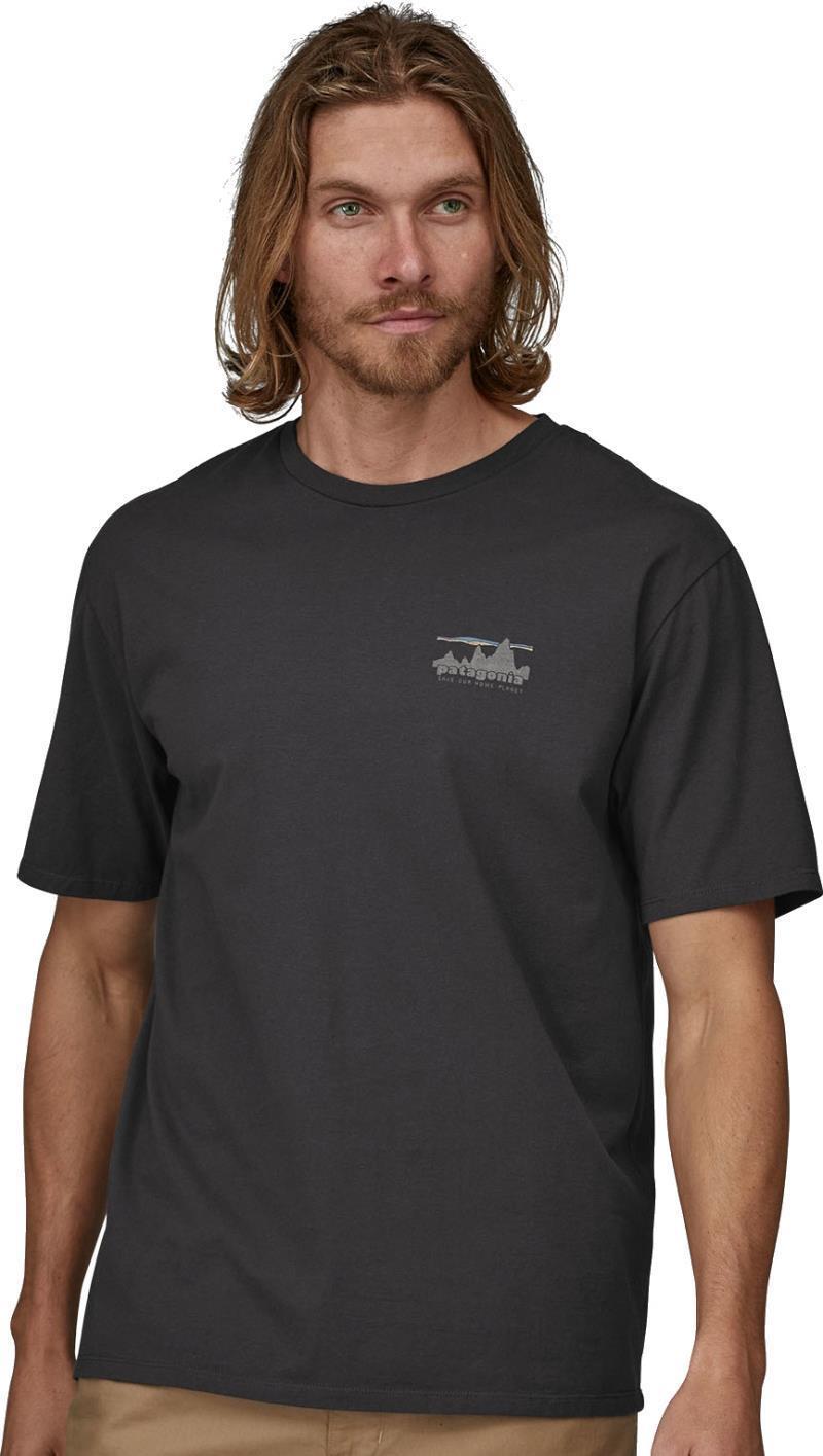 `73 Skyline Organic SS T-Shirt - Mens - ink black 1