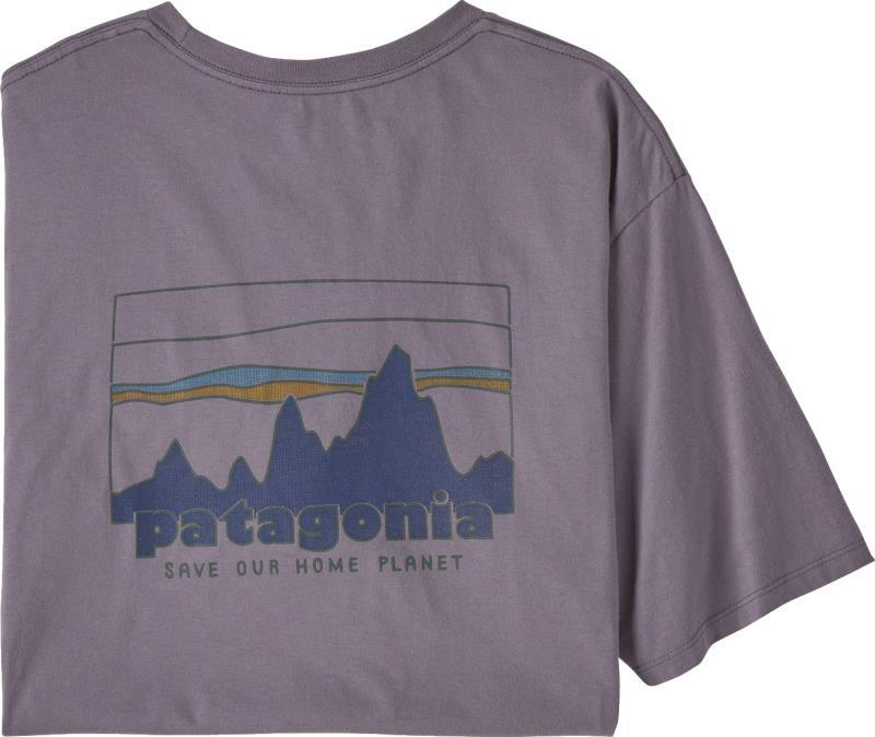 `73 Skyline Organic SS T-Shirt - Mens - rustic purple 1