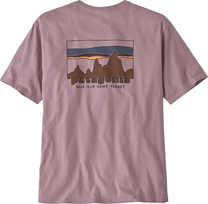 `73 Skyline Organic SS T-Shirt - Mens - stormy mauve 1