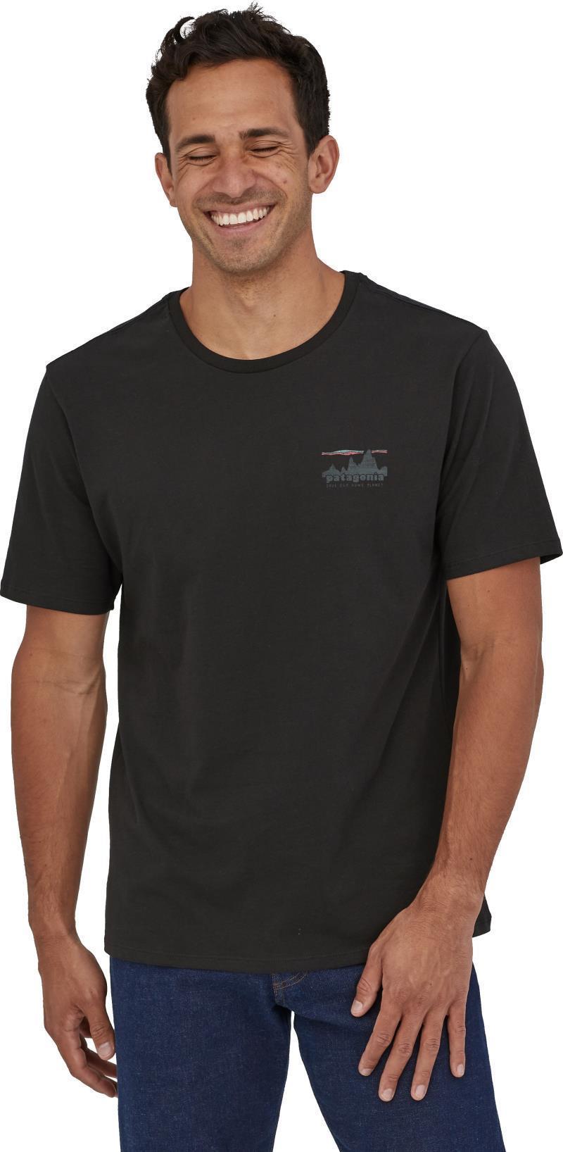 73 Skyline Organic T-Shirt - Mens - Black 2
