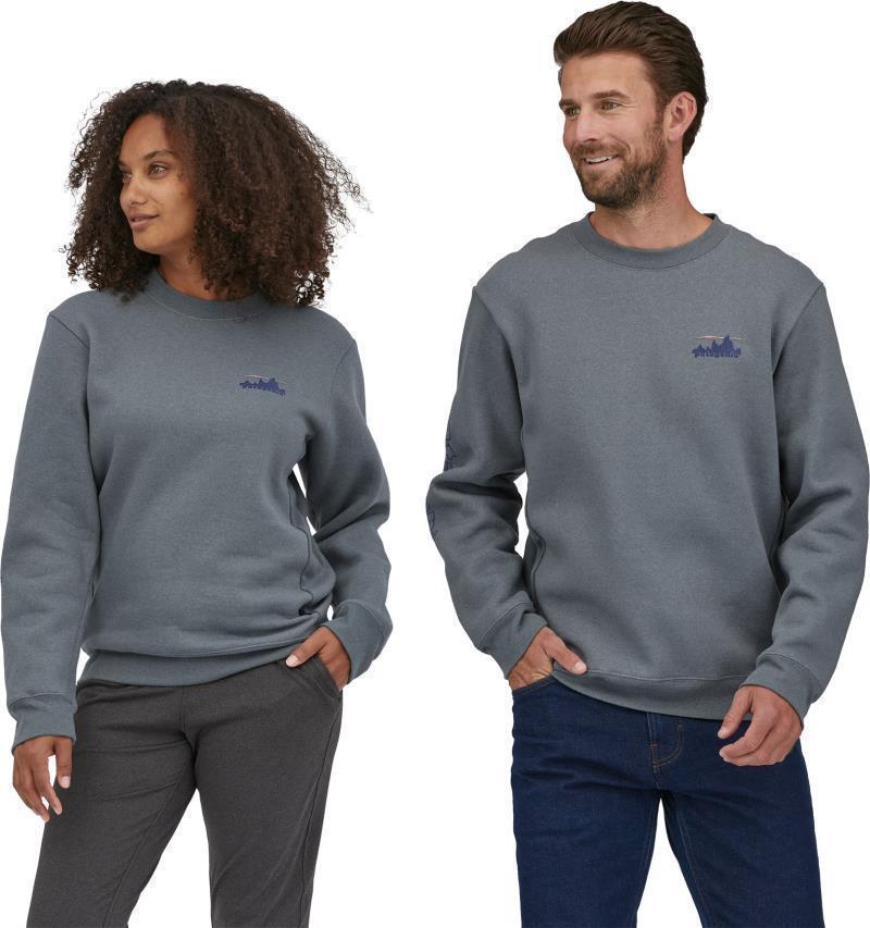 73 Skyline Uprisal Crew Sweatshirt - Unisex - Plume Grey 3