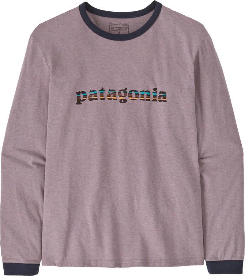 73 Text Logo Responsibili-Tee LS - Womens - Stormy Mauve 1