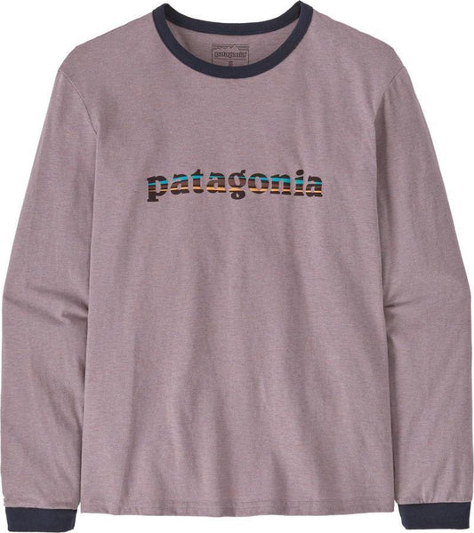 73 Text Logo Responsibili-Tee LS - Womens - Stormy Mauve 1