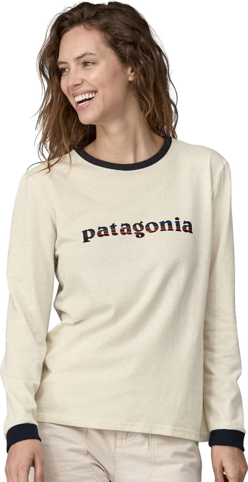73 Text Logo Responsibili-Tee LS - Womens - birch white 1