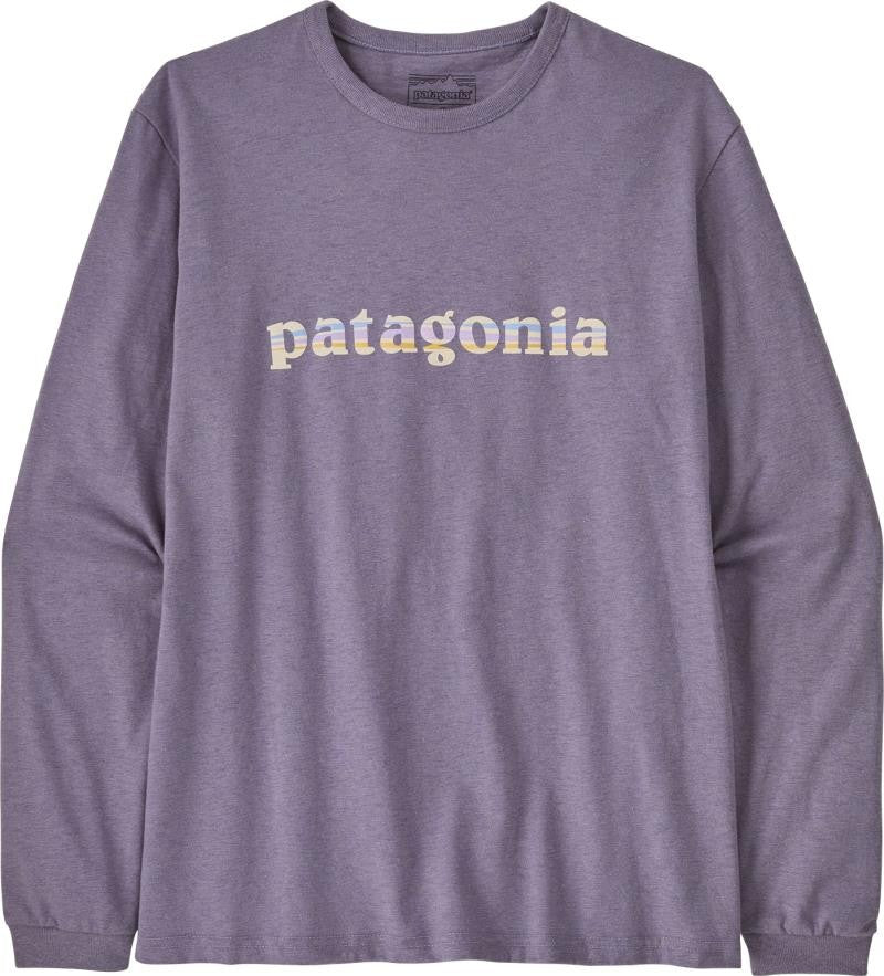 73 Text Logo Responsibili-Tee LS - Womens - concrete purple 1