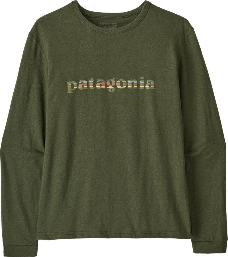 73 Text Logo Responsibili-Tee LS - Womens - torrey pine green 1