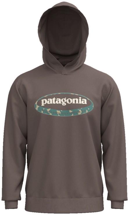 95 Oval Logo Daily Hoody - Mens - crimini taupe / intertidal flora 1