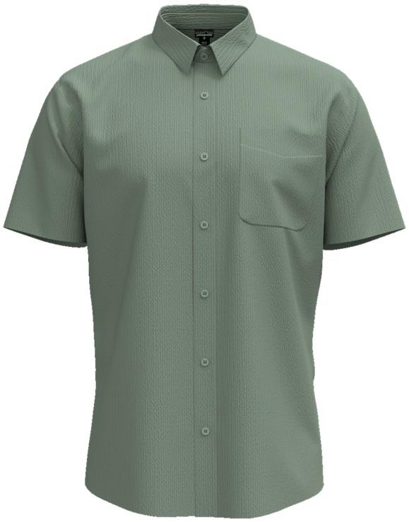 A/C Shirt - Mens - solstice stripe / plant green 1
