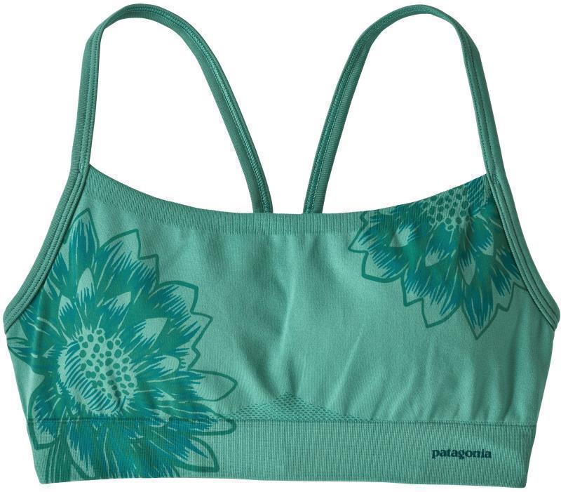 Active Mesh Bra - Cereus Graphic / Beryl Green 1
