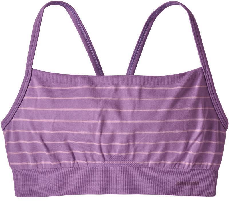 Active Mesh Bra - Sentinel Stripe Small / Light Acai 1