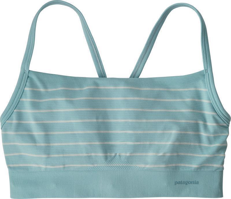 Active Mesh Bra - sentinel stripe small / big sky blue 1