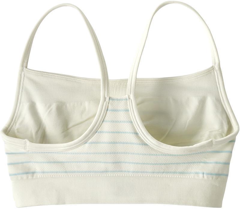 Active Mesh Bra - sentinel stripe small / birch white/atoll blue 1