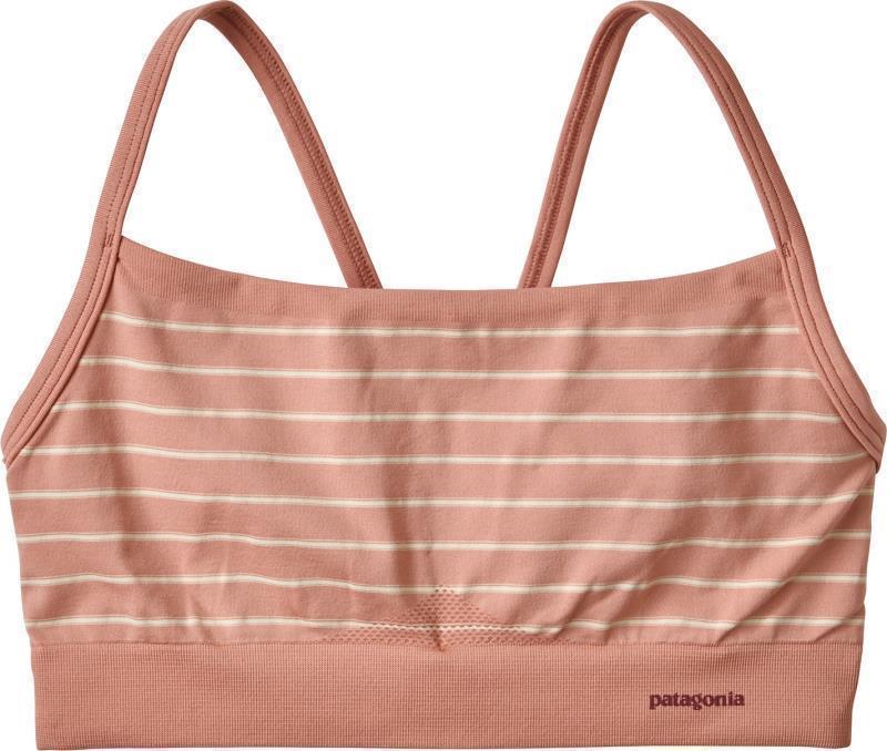 Active Mesh Bra - sentinel stripe small / flora pink 1