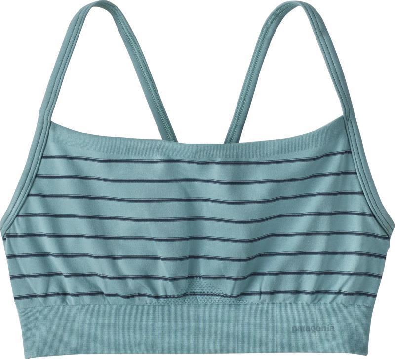 Active Mesh Bra - sentinel stripe small / upwell blue 1