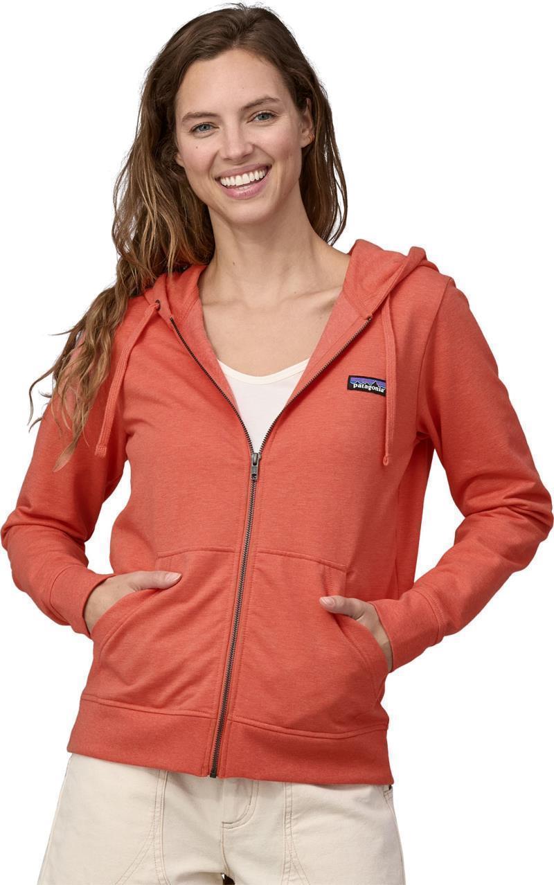 Ahnya Full Zip Hoody - Womens - Coho Coral 2