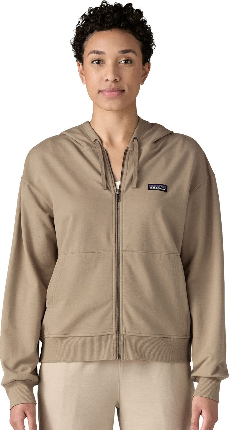 Ahnya Full Zip Hoody - Womens - seabird grey 1
