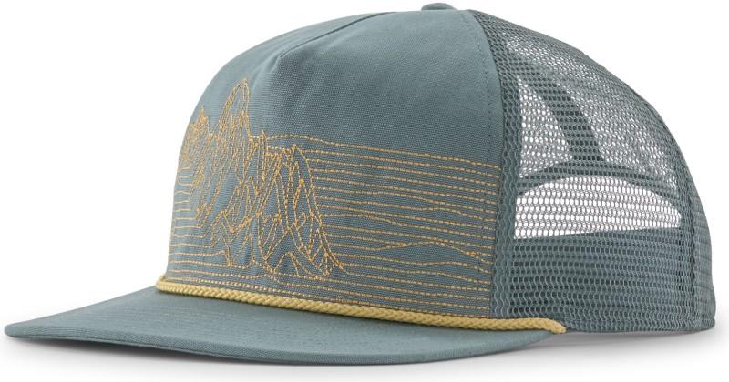 Airfarer Cap - strataspire stripe / blue sage 1