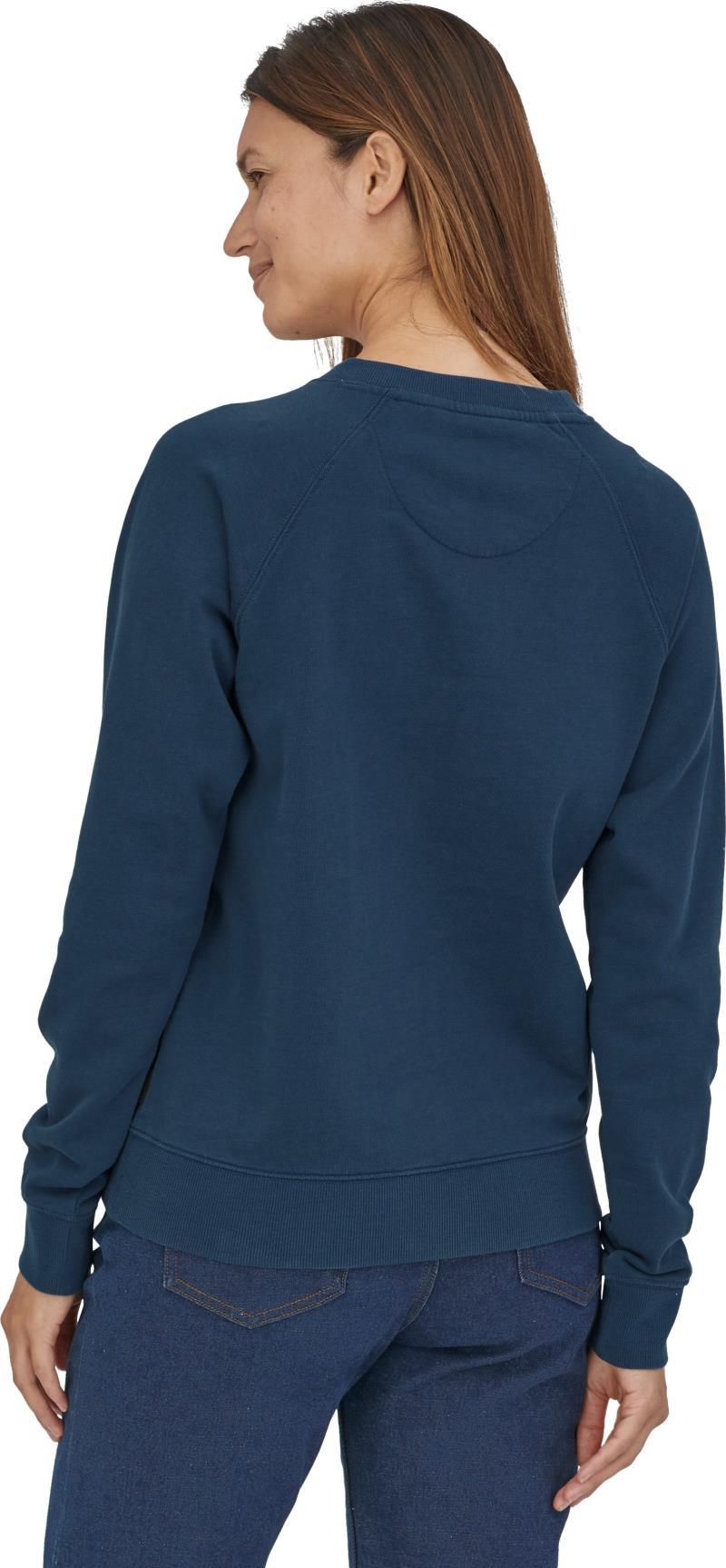 Alpine Icon Regenerative Organic Pilot Cotton Crew Sweatshirt - Womens - tidepool blue 1