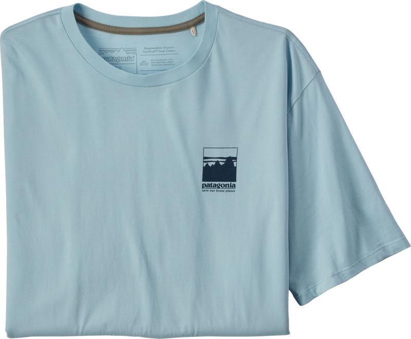 Alpine Icon Regenerative Organic Pilot Cotton T-Shirt - Mens - fin blue 1