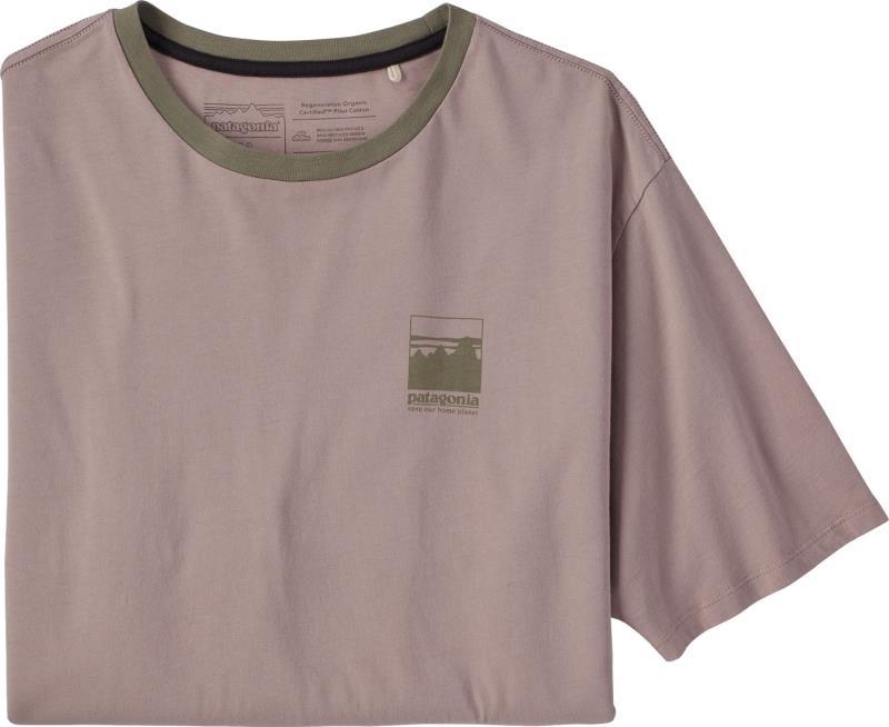 Alpine Icon Regenerative Organic Pilot Cotton T-Shirt - Mens - stingray mauve 1