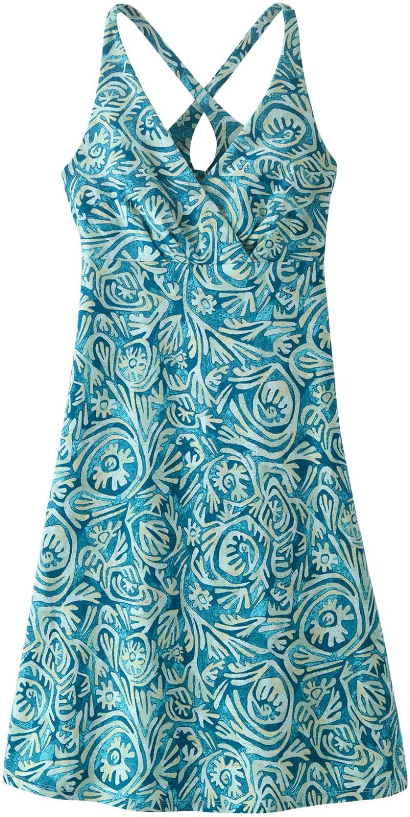 Amber Dawn Dress - earthen / thin ice 1