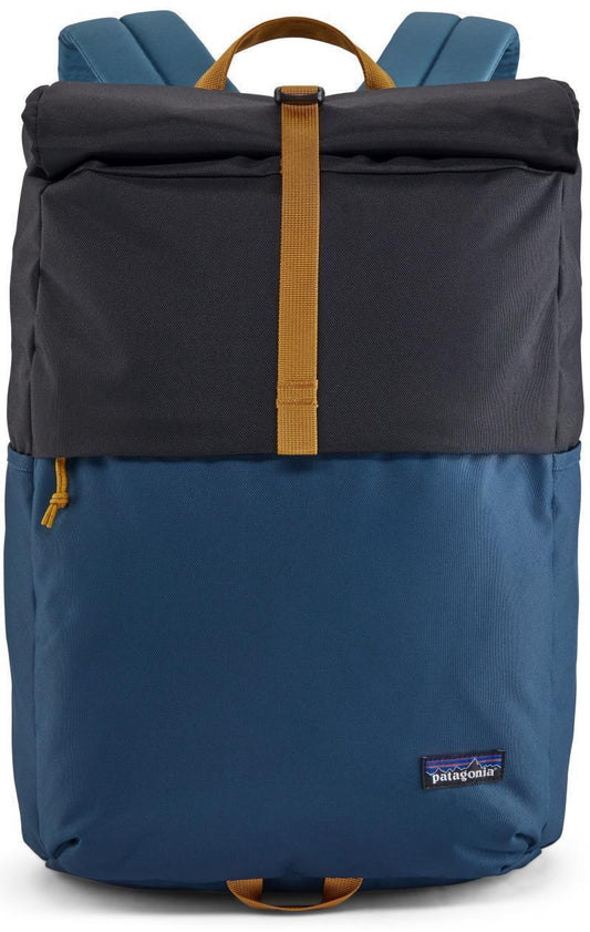 Arbor Roll Top Pack - patchwork / ink black 1