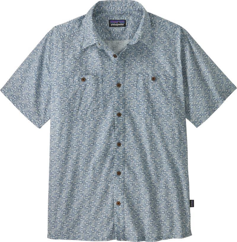 Back Step SS Shirt - Mens - mountain breeze / still blue 1