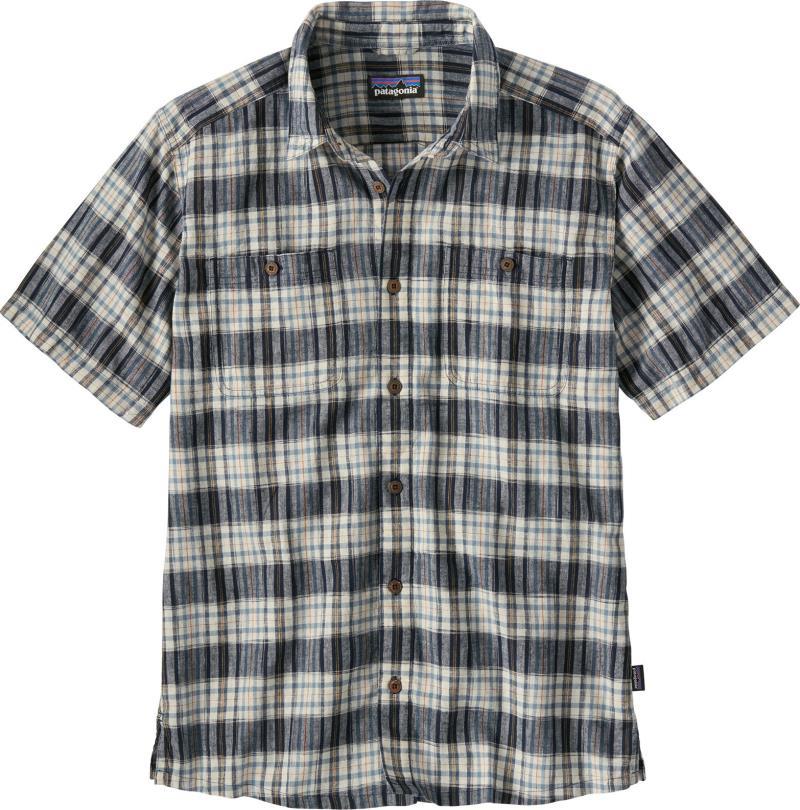 Back Step SS Shirt - Mens - sunlight / new navy 1