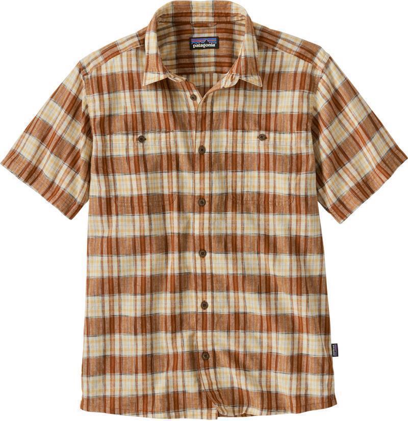 Back Step SS Shirt - Mens - sunlight / robin brown 1