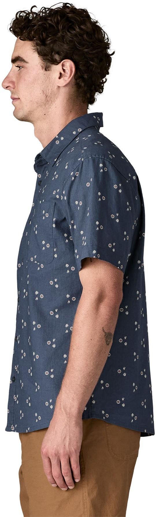 Back Step Shirt - Mens - bouquet / dolomite blue 1