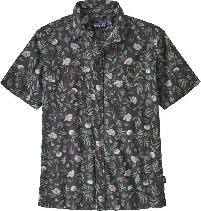 Back Step Shirt - Mens - fiber flora multi / forge grey 1
