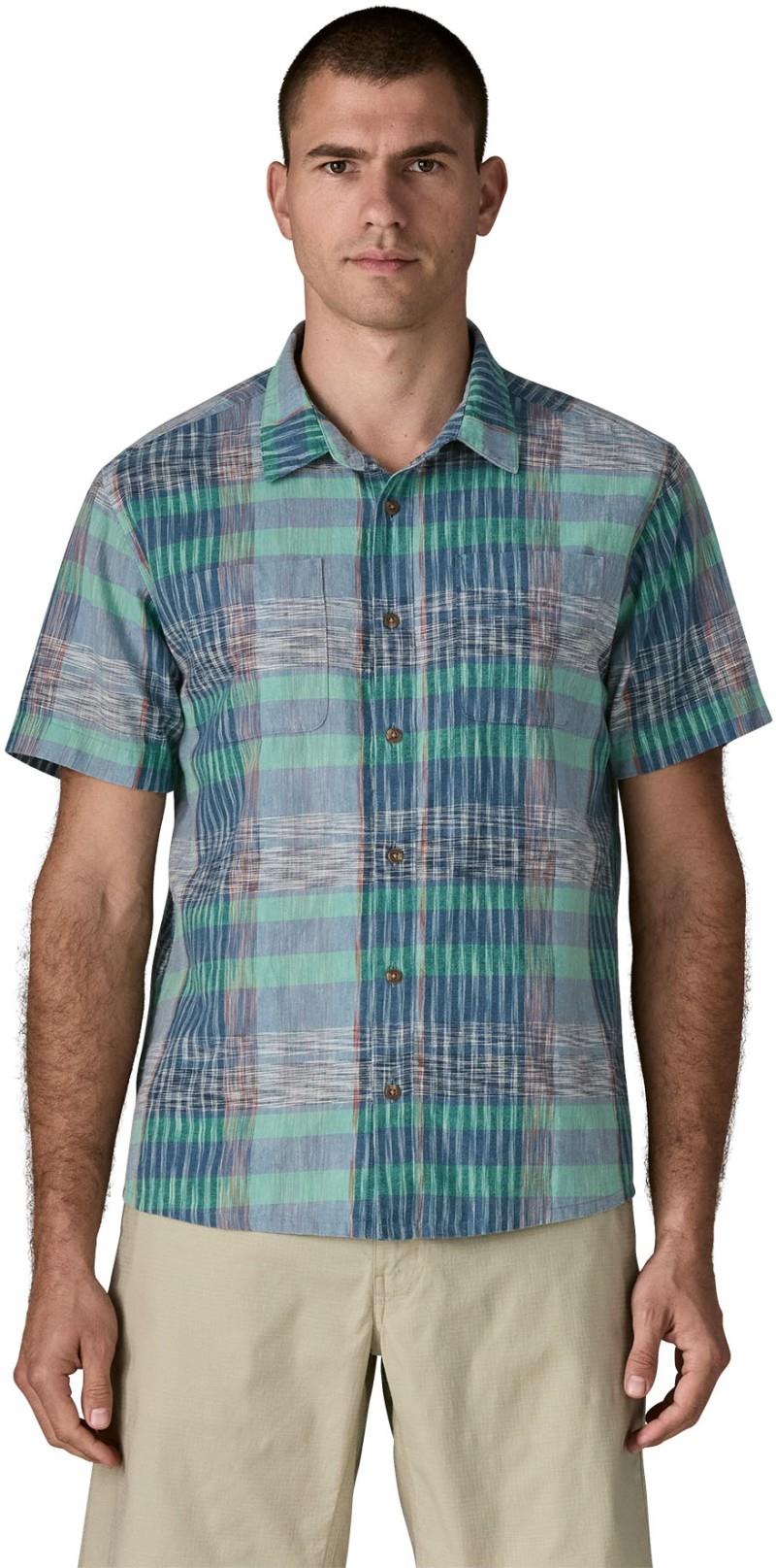 Back Step Shirt - Mens - melt away / still blue 1