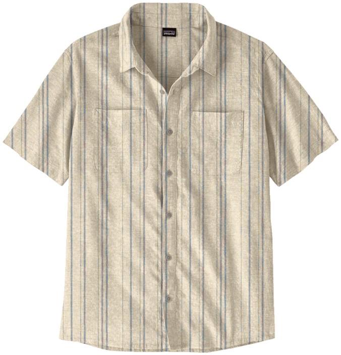 Back Step Shirt - Mens - open rapids / natural 1