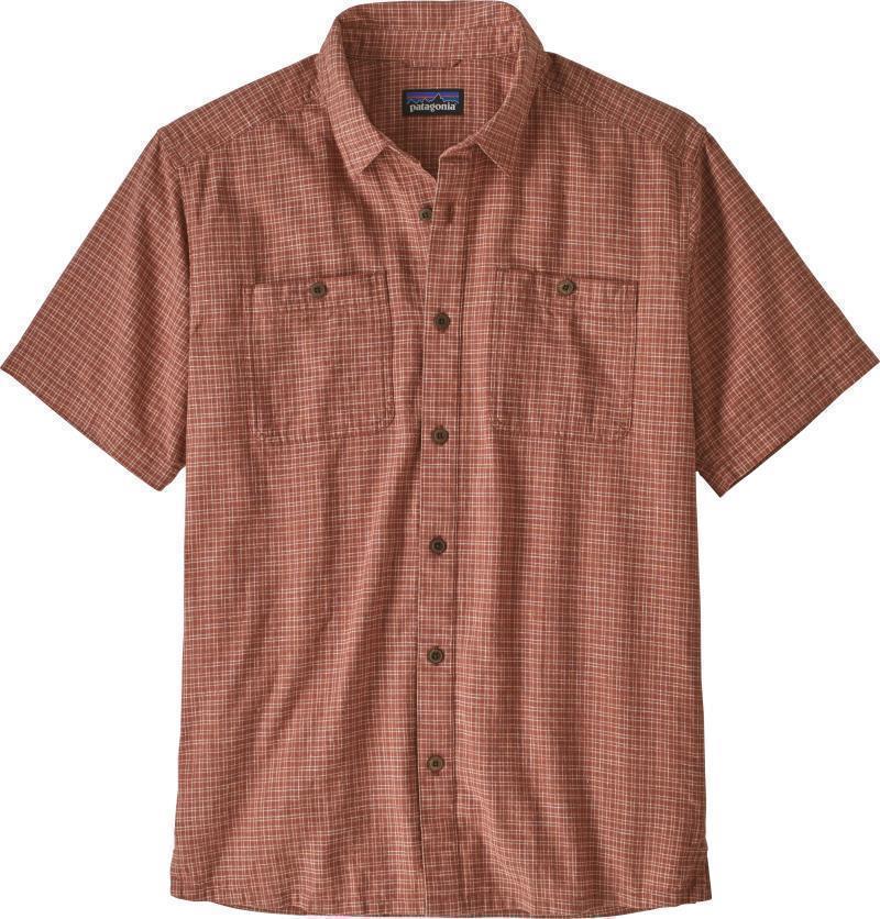Back Step Shirt - Mens - trails / spanish red 1