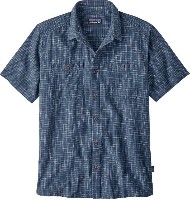 Back Step Shirt - Mens - trails / stone blue 1