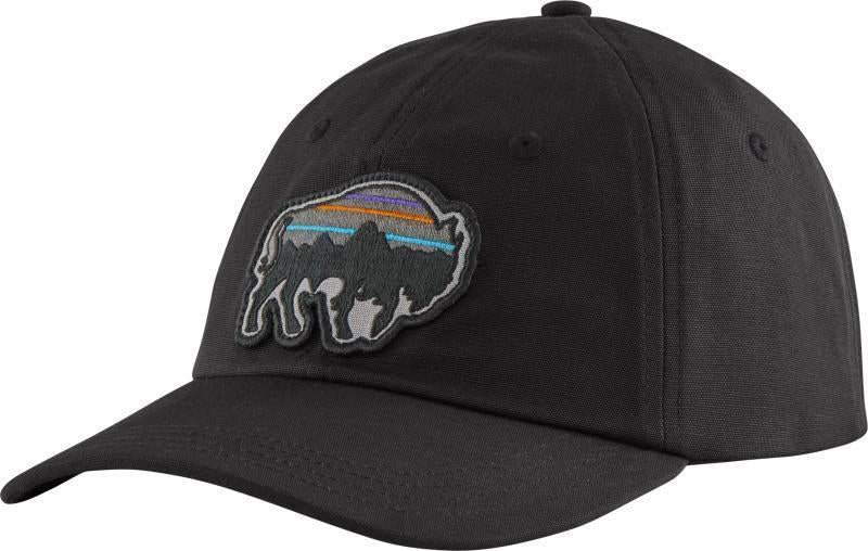 Back for Good Trad Cap - black w/bison 1